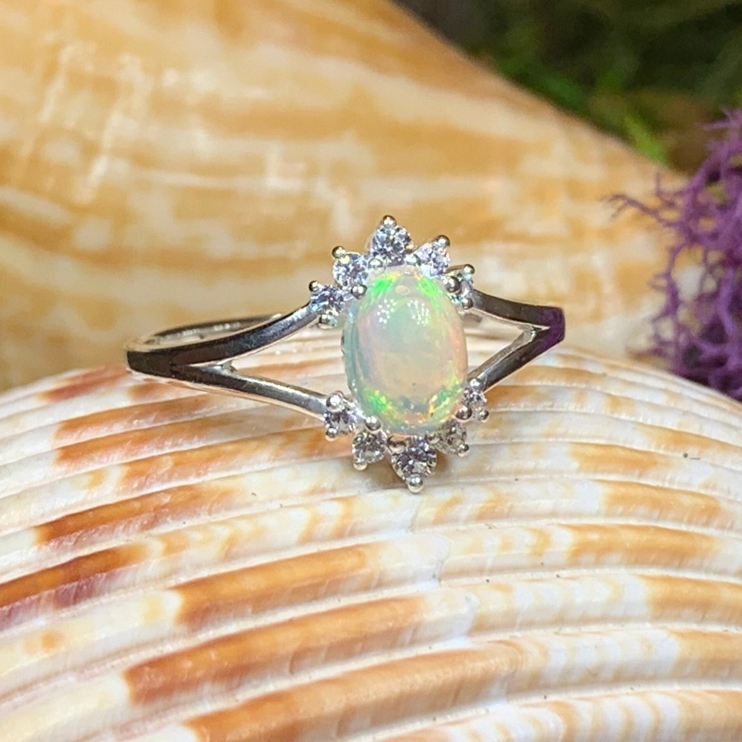 Monroe Opal Ring — view 7