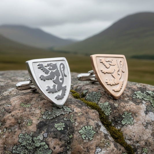 Scottish Lion Cuff Links, Scotland Jewelry, Celtic Jewelry, Lion Jewelry, Bagpiper Gift, Groom Gift, Boyfriend Gift, Husband Gift