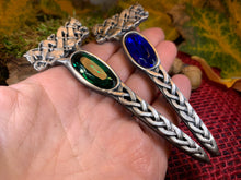 Load image into Gallery viewer, Dragon Kilt Pin, Scottish Jewelry, Celtic Kilt Pin, Tartan Pin, Cape Pin, Bagpiper Gift, Scotland Pin, Celtic Shawl Pin, Viking Jewelry
