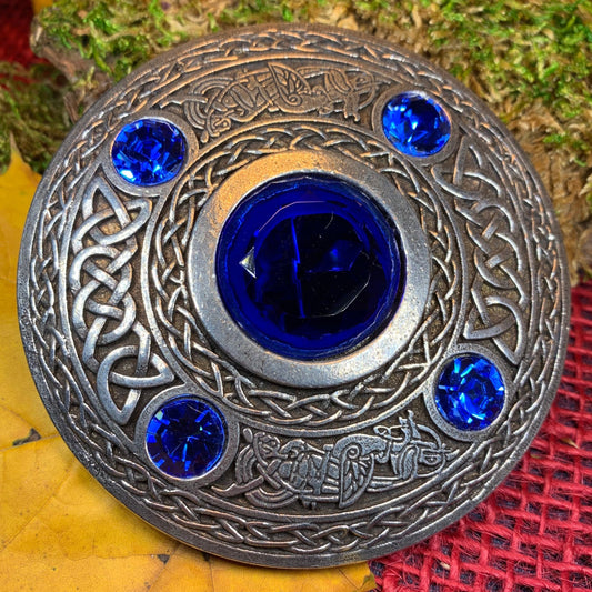 Celtic Raven Brooch - Handmade in Scotland — view 8