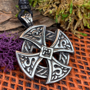 Celtic Cross Necklace, Ireland Gift, Irish Jewelry, Destiny Knot Cross, Scotland Jewelry, Celtic Jewelry, Cross Necklace, Celtic Knot Gift