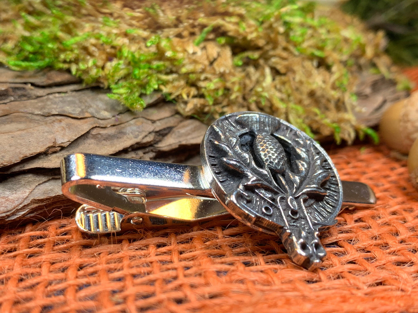 Bold Thistle Tie Bar — view 5