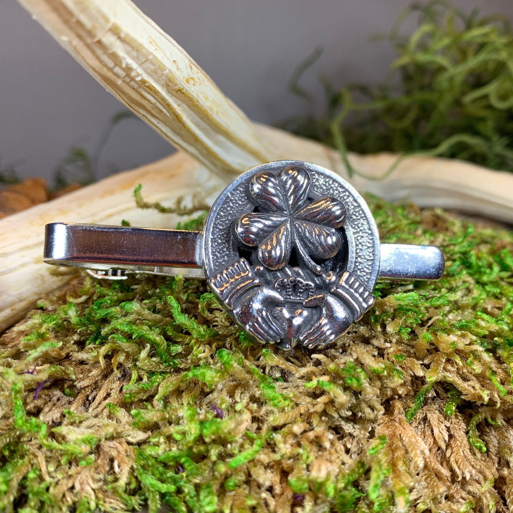 Ireland Claddagh Tie Bar — view 5
