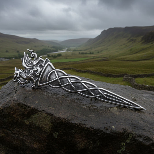 Cadwal Welsh Dragon Kilt Pin — view 7