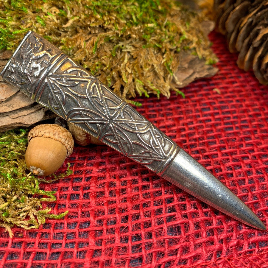 Welsh Dragon Kilt Pin, Celtic Jewelry, Wales Jewelry, Celtic Brooch, Tartan Pin, Sword Pin, Groom Gift, Best Man Gift, Bagpiper Gift