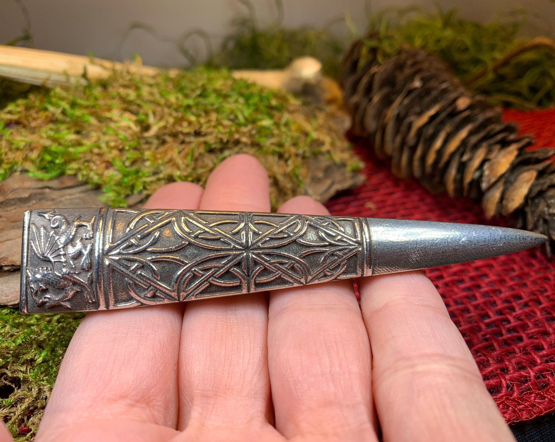 Aerona Welsh Dragon Kilt Pin — view 6