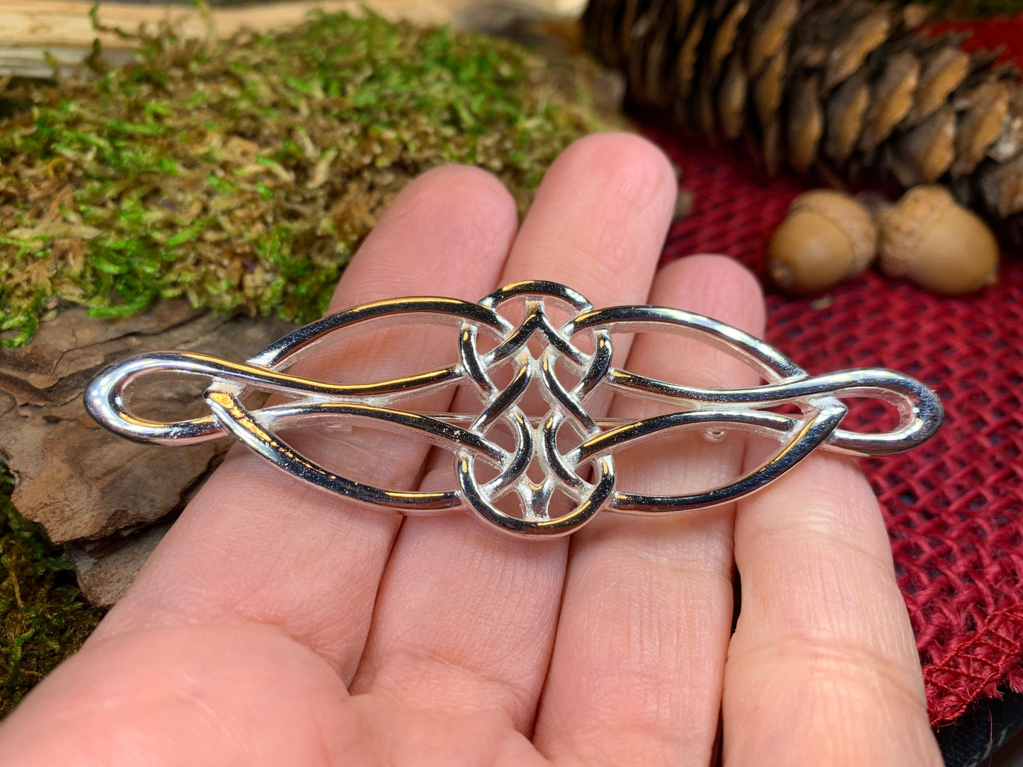 Stirling Celtic Knot Brooch — view 4