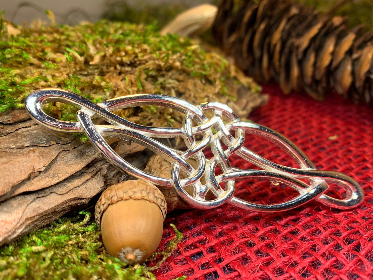 Stirling Celtic Knot Brooch — view 5