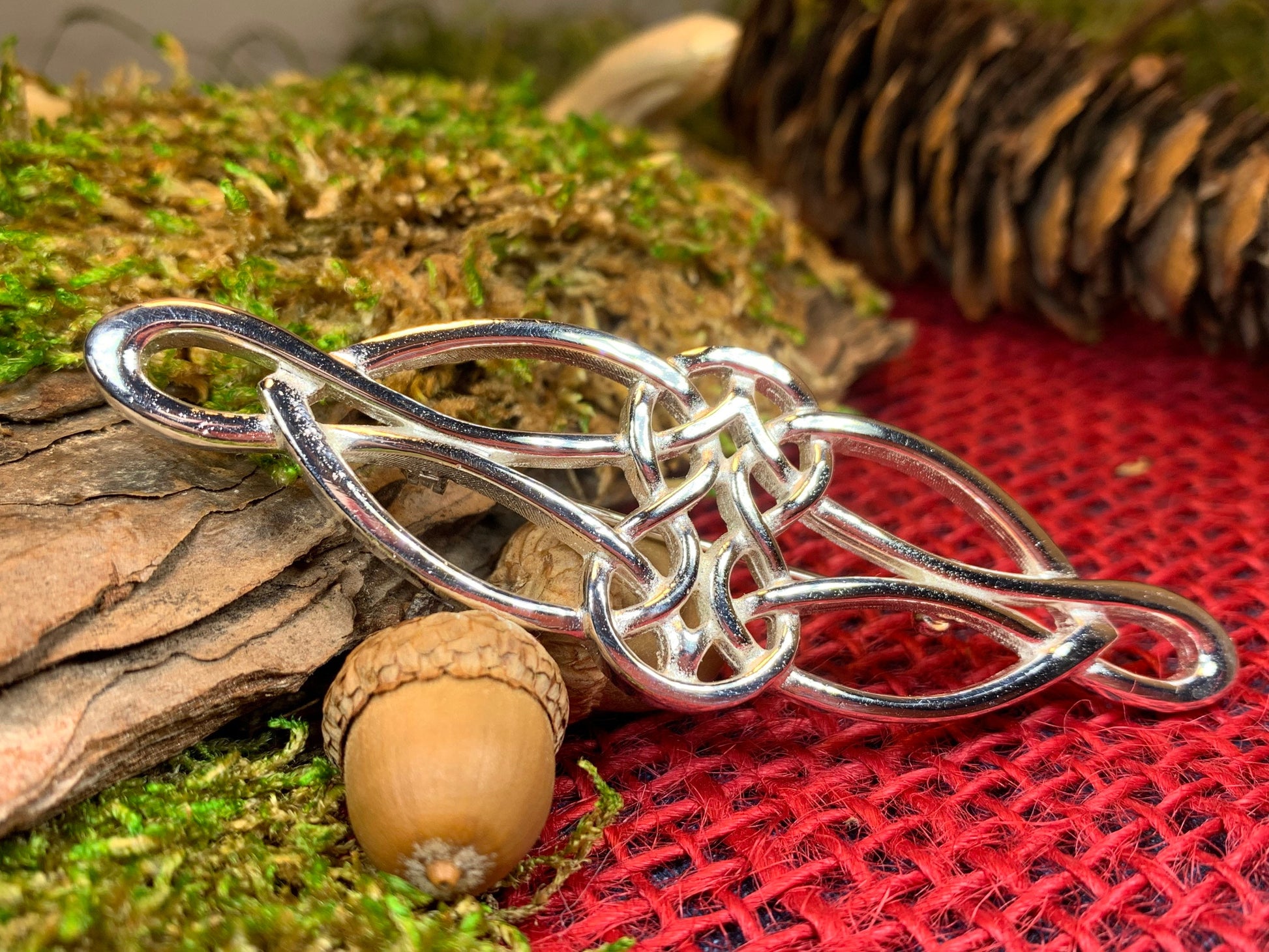 Stirling Celtic Knot Brooch — view 5