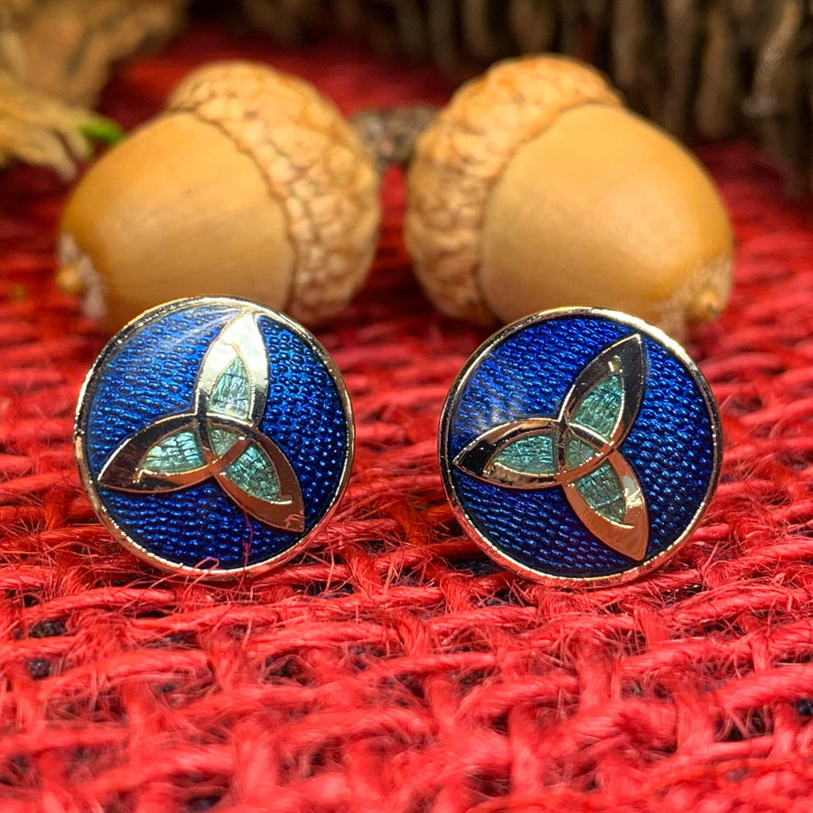 Celtic Knot Stud Earrings, Irish Jewelry, Celtic Jewelry, Trinity Knot Earrings, Irish Dancer Gift, Norse Jewelry, Scottish Post Earrings