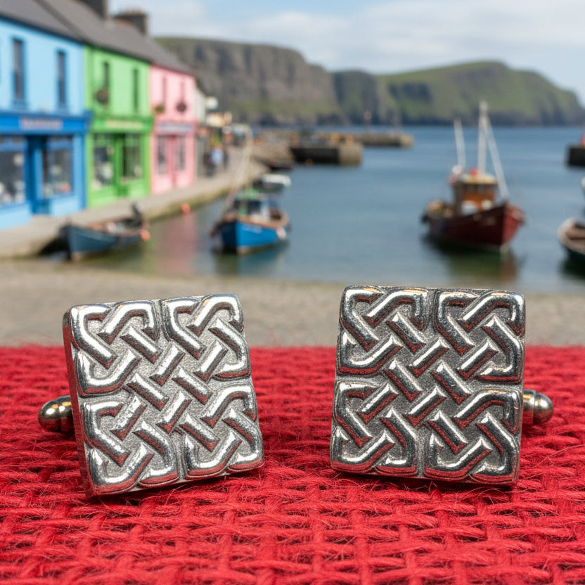 Celtic Knot Cuff Links, Celtic Jewelry, Irish Jewelry, Scotland Jewelry, Celtic Jewelry, Groom Gift, Best Man Gift, Anniversary Gift