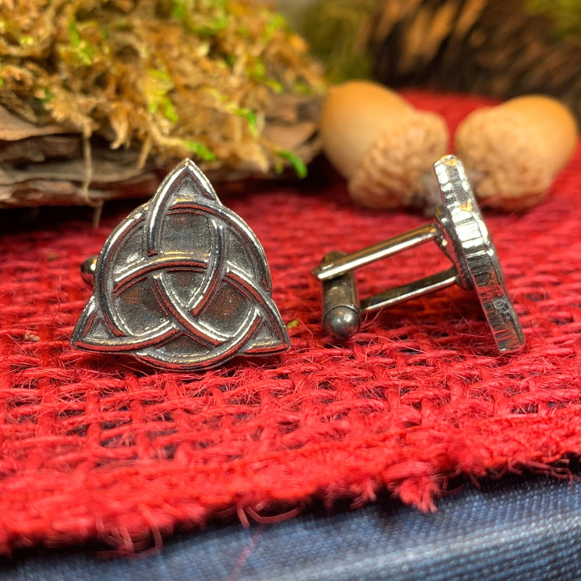 Trinity Knot Cuff Links, Celtic Jewelry, Irish Jewelry, Scotland Jewelry, Celtic Jewelry, Groom Gift, Best Man Gift, Anniversary Gift
