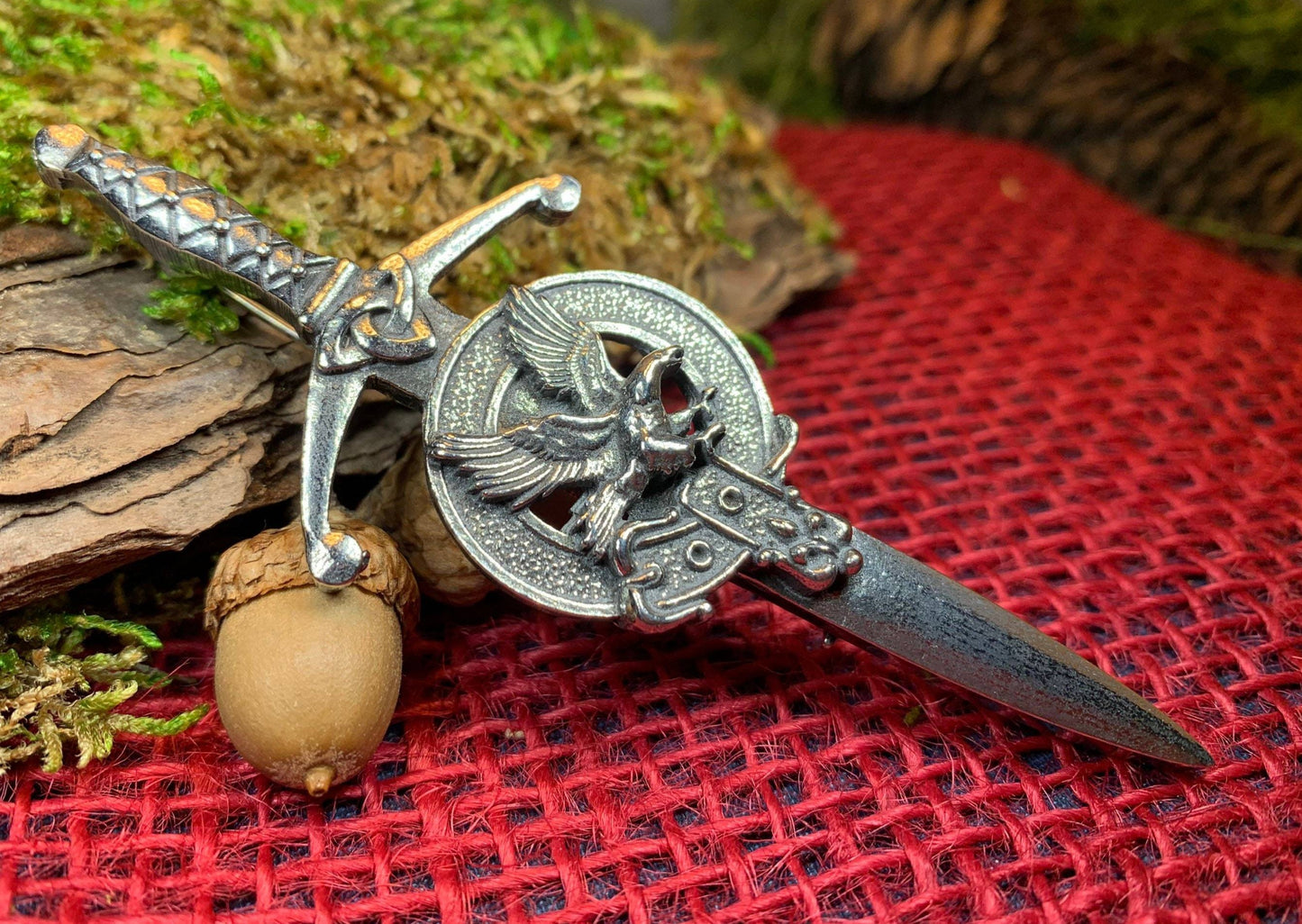 Eagle Kilt Pin — view 2