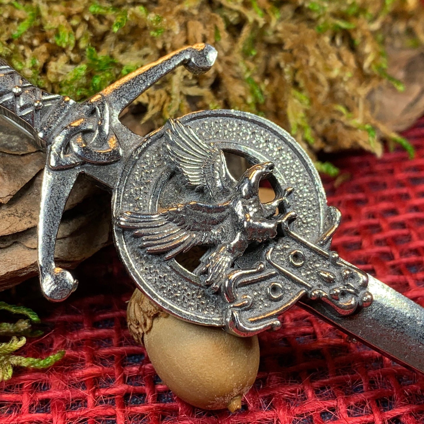 Eagle Kilt Pin — view 3