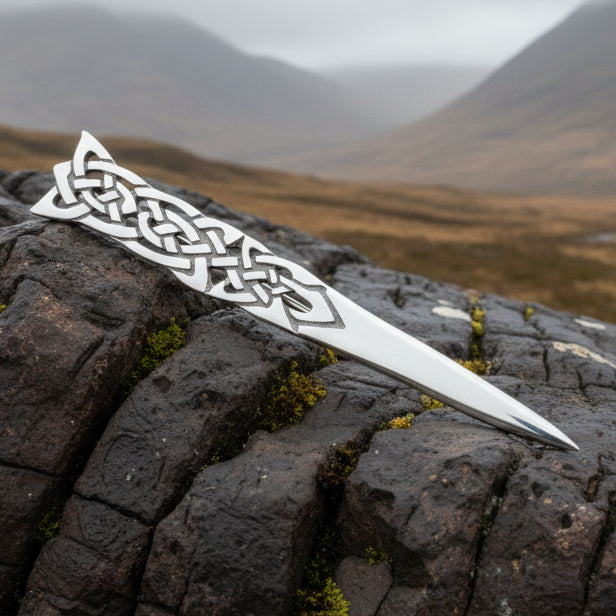 Celtic Kilt Pin, Scottish Jewelry, Scotland Kilt Pin, Tartan Pin, Anniversary Gift, Bagpiper Gift, Scotland Pin, Viking Jewelry, Irish Pin