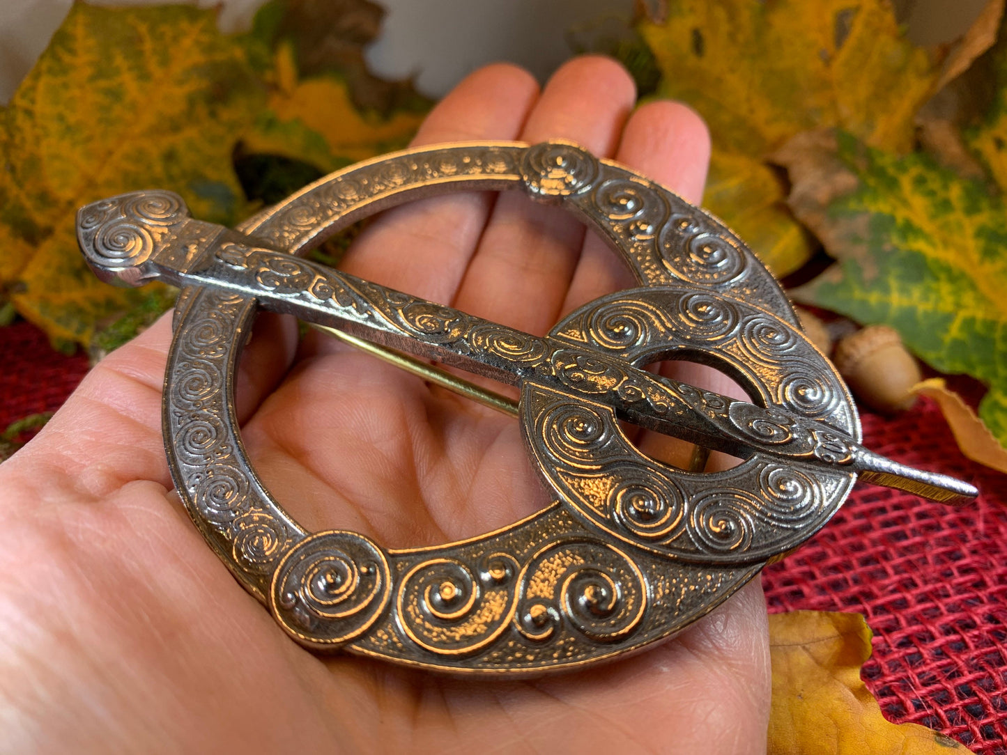 Kirkwell Celtic Penannular Brooch — view 6