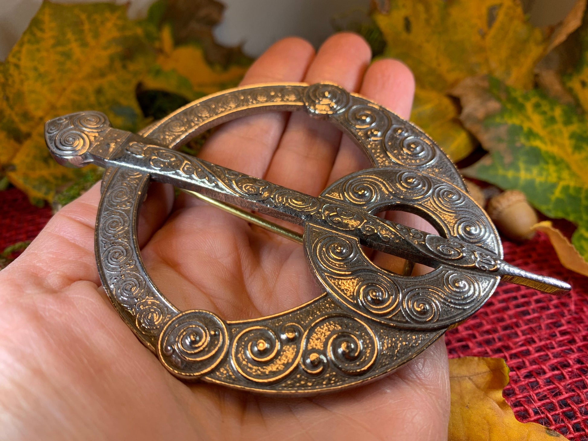 Kirkwell Celtic Penannular Brooch — view 6