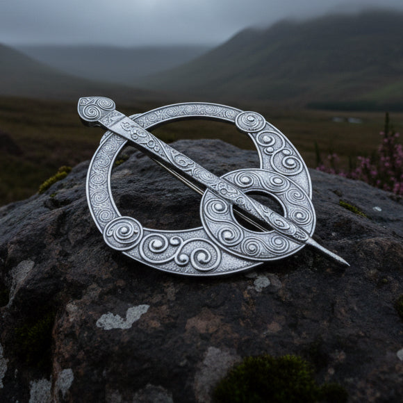 Kirkwell Celtic Penannular Brooch — view 3