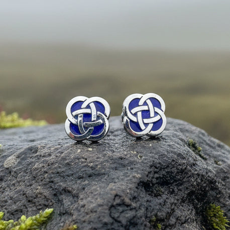 Celtic Knot Stud Earrings, Irish Jewelry, Celtic Jewelry, Anniversary Gift, Irish Dancer Gift, Norse Jewelry, Scottish Post Earrings