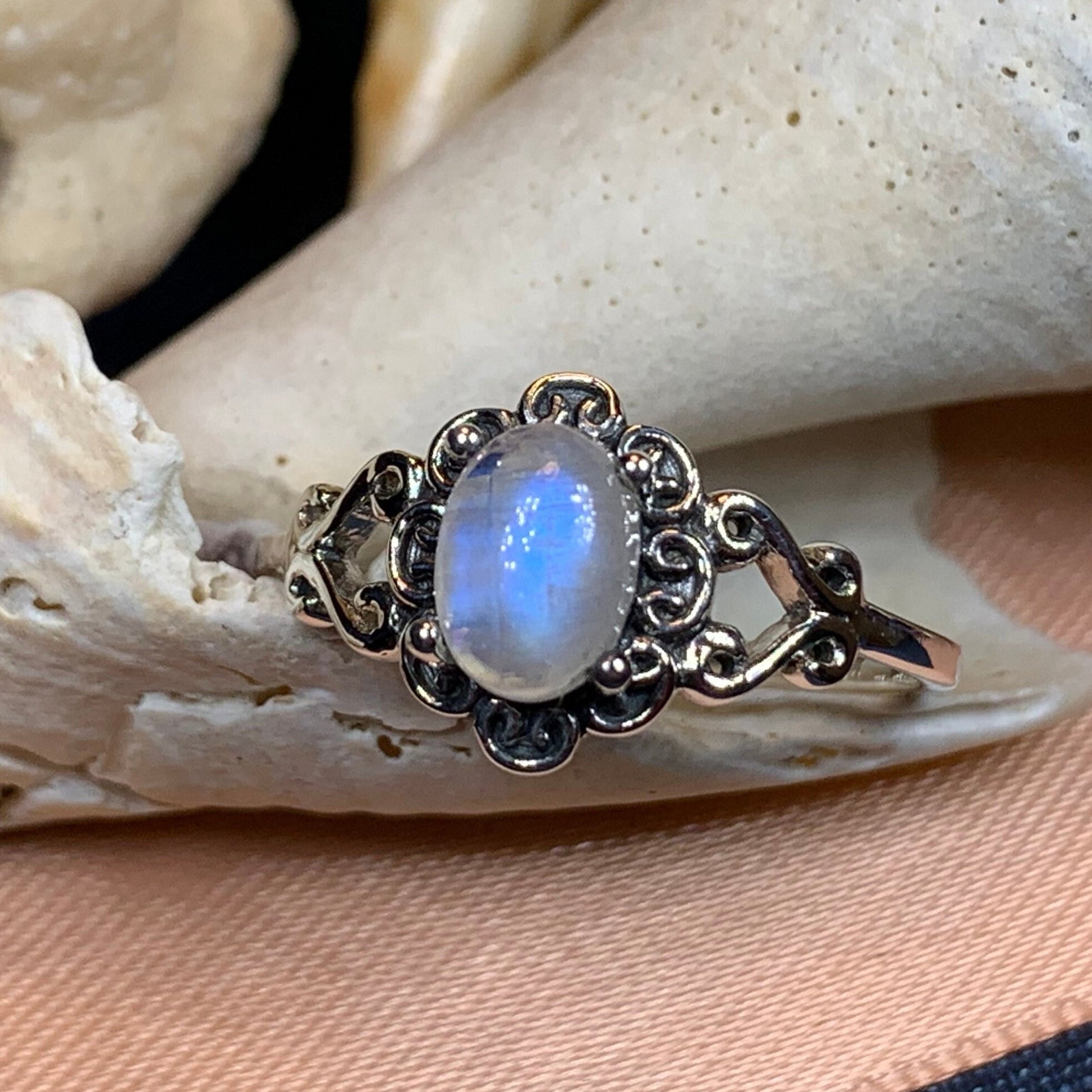Dulciana Moonstone Ring — view 8