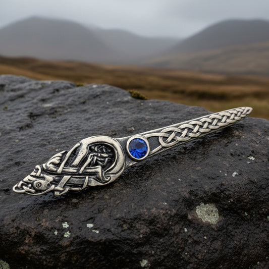 Celtic Dog Kilt Pin - Handmade in Scotland — view 5