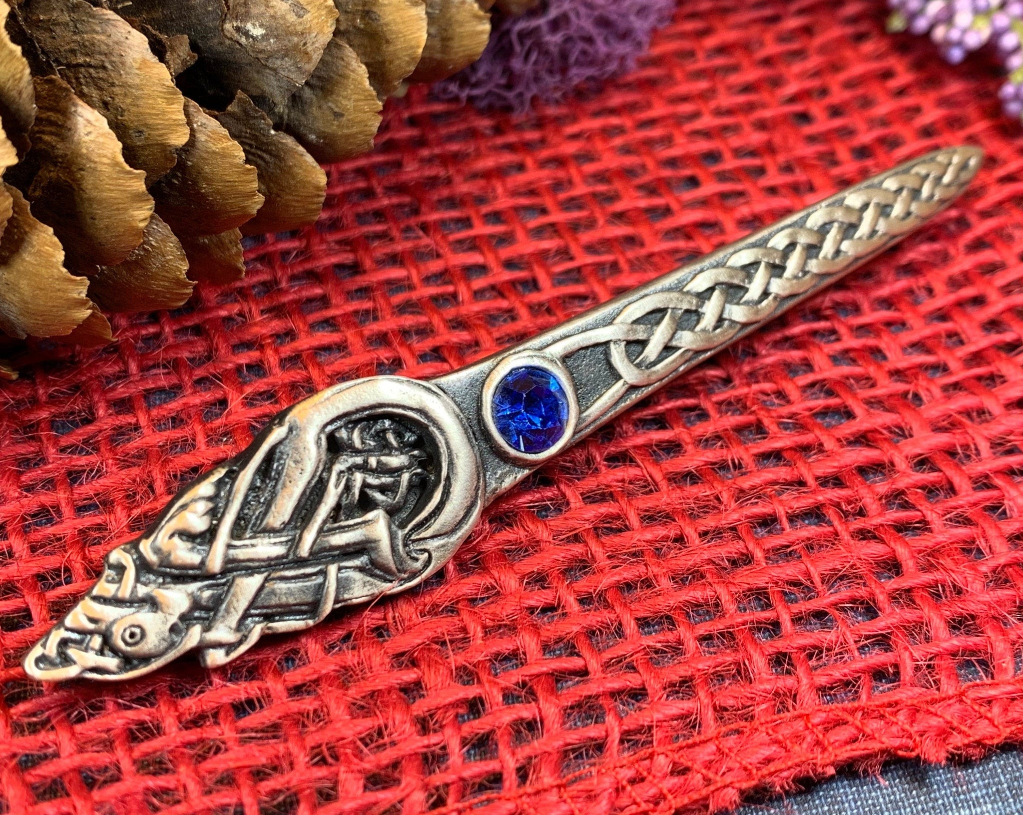 Dragon Kilt Pin, Scottish Jewelry, Tartan Pin, Cape Pin, Fireman Gift,  Police Gift, Bagpipes, Scotland Pin, Celtic Shawl Pin, Viking Jewelry -   Israel