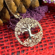 Load image into Gallery viewer, Tree of Life Necklace, Celtic Jewelry, Irish Jewelry, Tree Jewelry, Mom Gift, Anniversary Gift, Bridal Jewelry, Graduation Gift, Wife Gift
