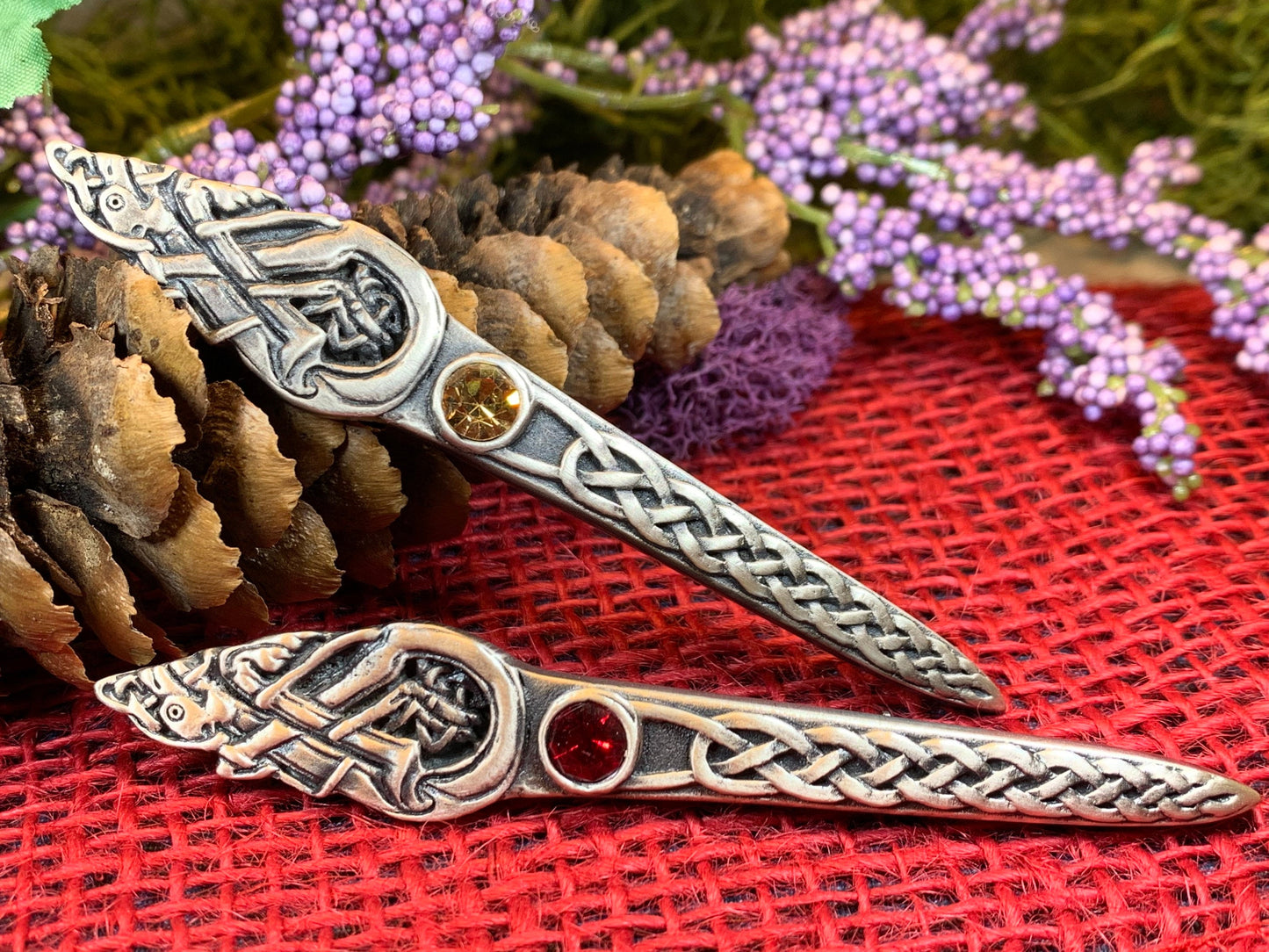 Celtic Dog Kilt Pin - Handmade in Scotland — view 8