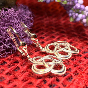 Celtic Earrings, Celtic Jewelry, Irish Jewelry, Bridal Jewelry, Anniversary Gift, Mom Gift, Wife Gift, Ireland Gift, Scotland Jewelry