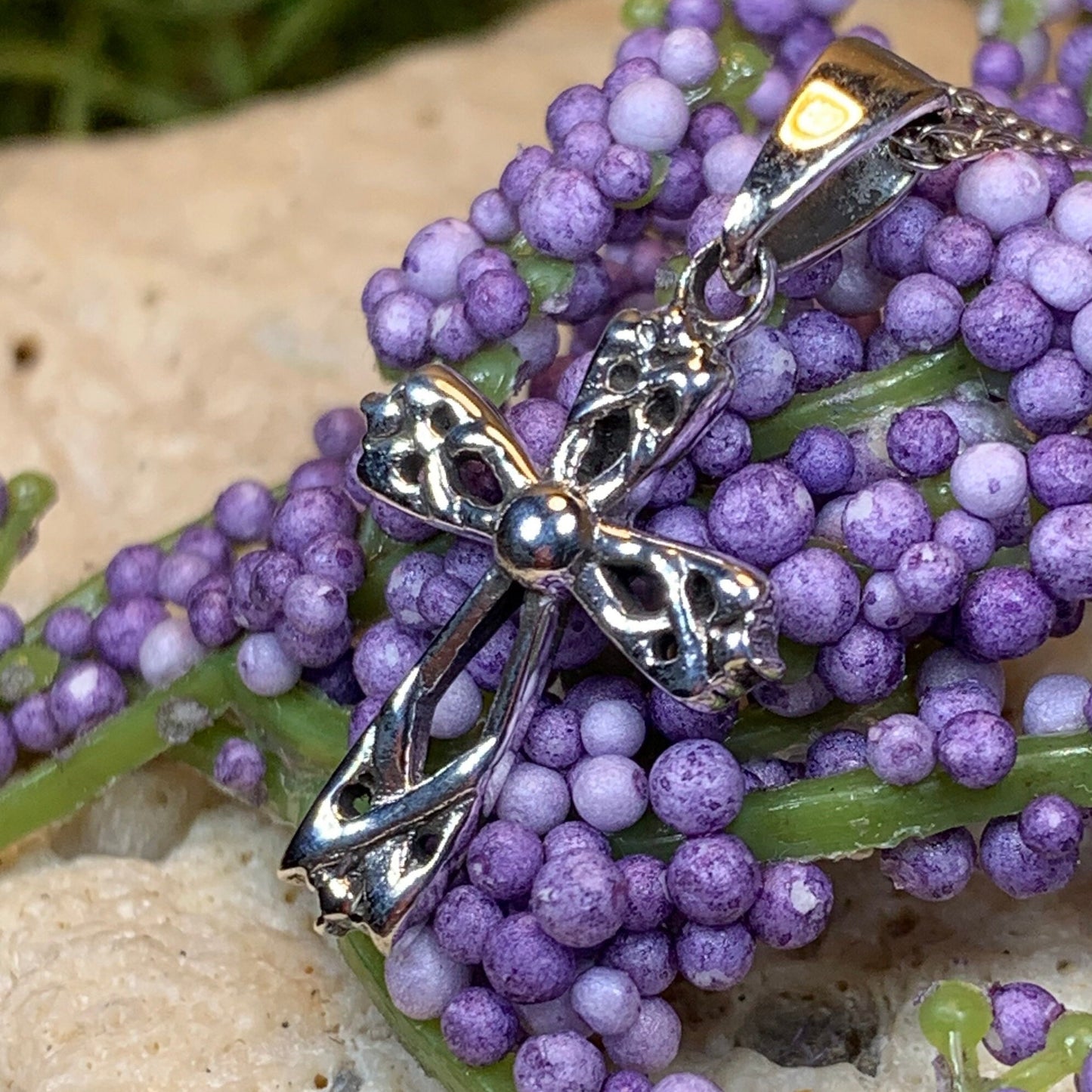Purity Celtic Cross Necklace — view 8