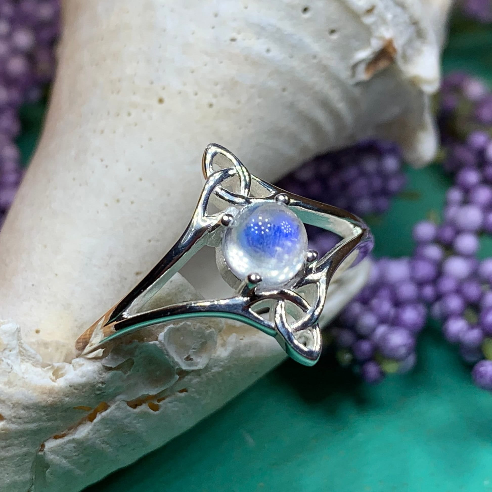 Rina Moonstone Ring — view 7