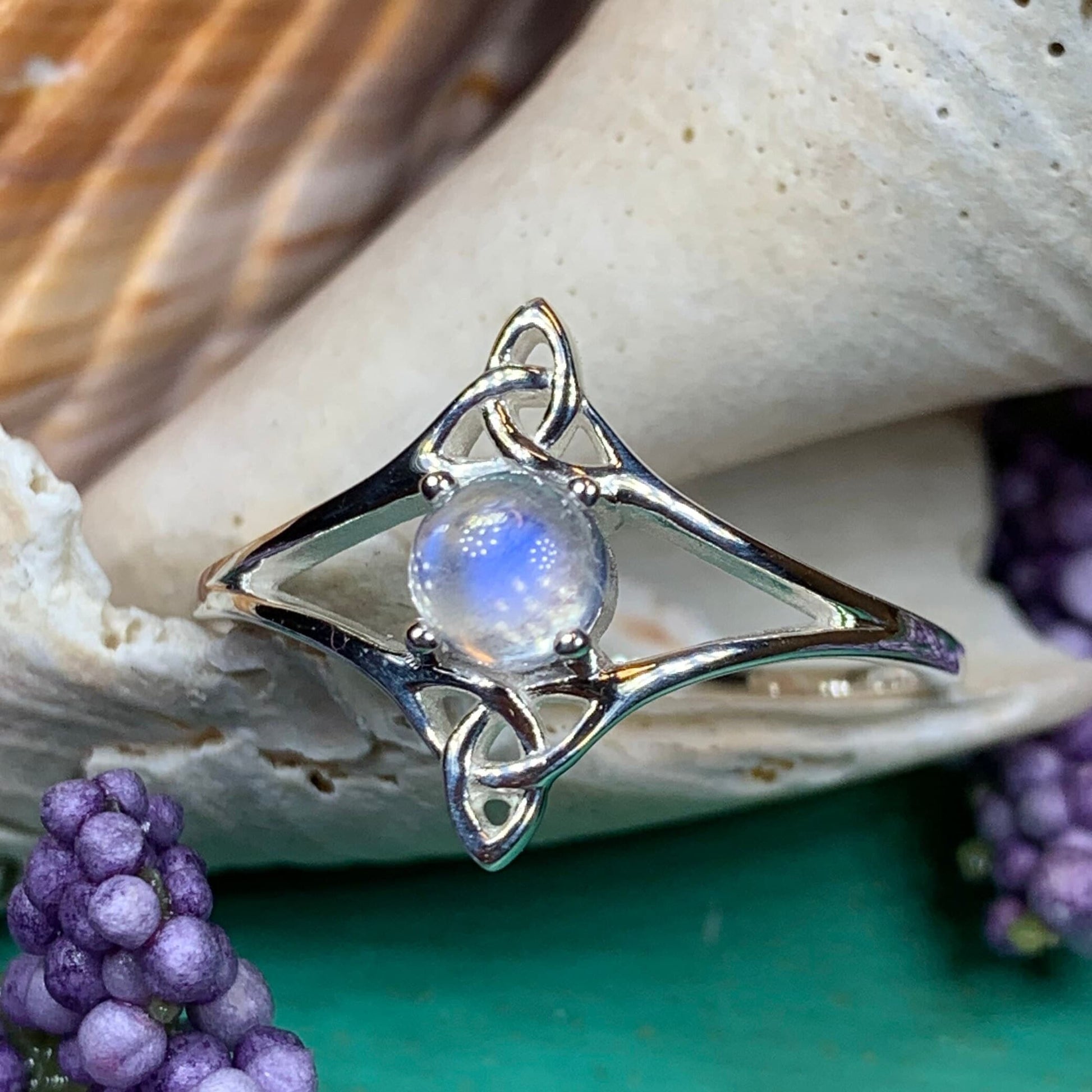 Rina Moonstone Ring — view 8