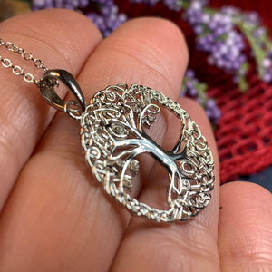 Tree of Life Necklace, Celtic Jewelry, Irish Jewelry, Tree Jewelry, Mom Gift, Anniversary Gift, Bridal Jewelry, Graduation Gift, Wife Gift