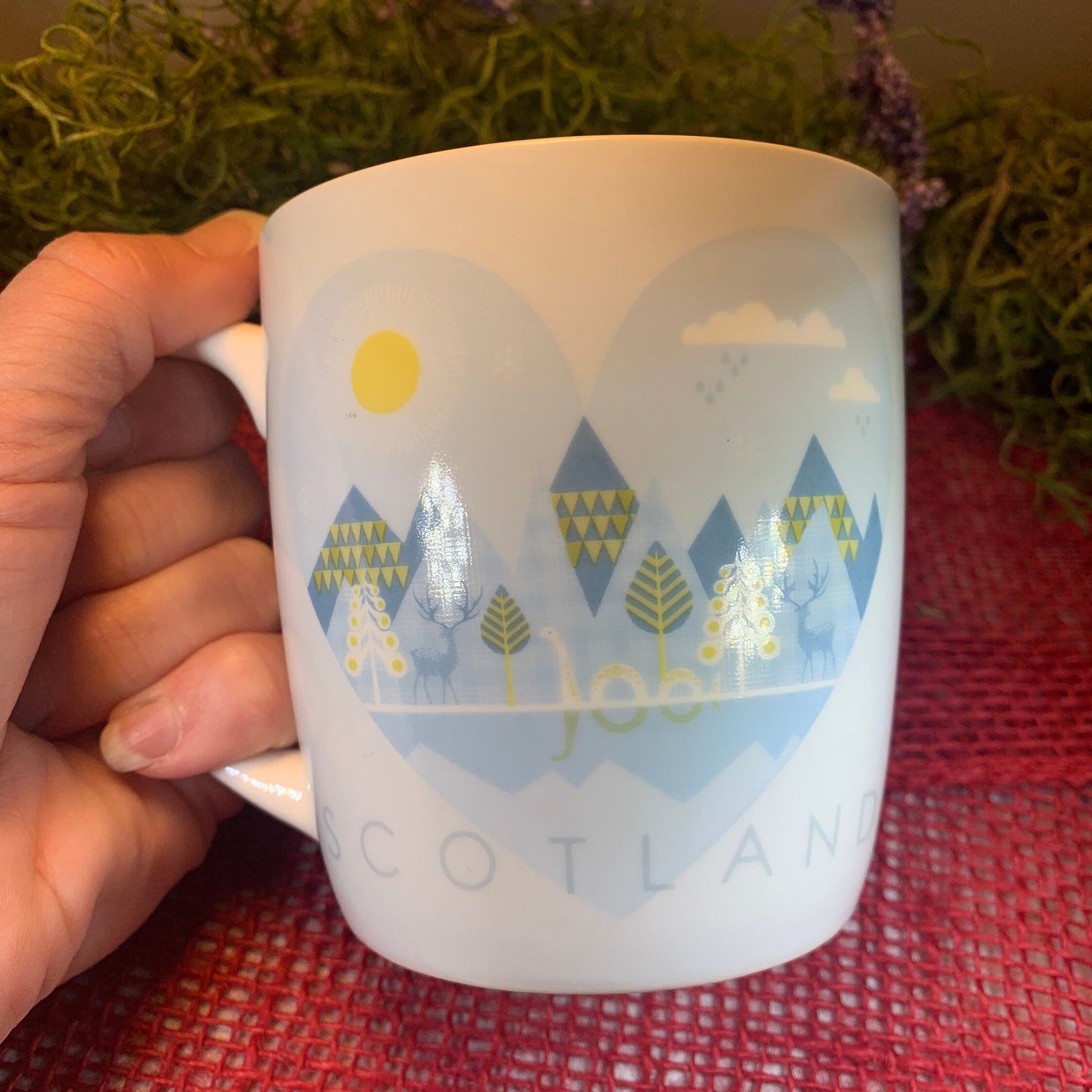 I Love Scotland Mug — view 2