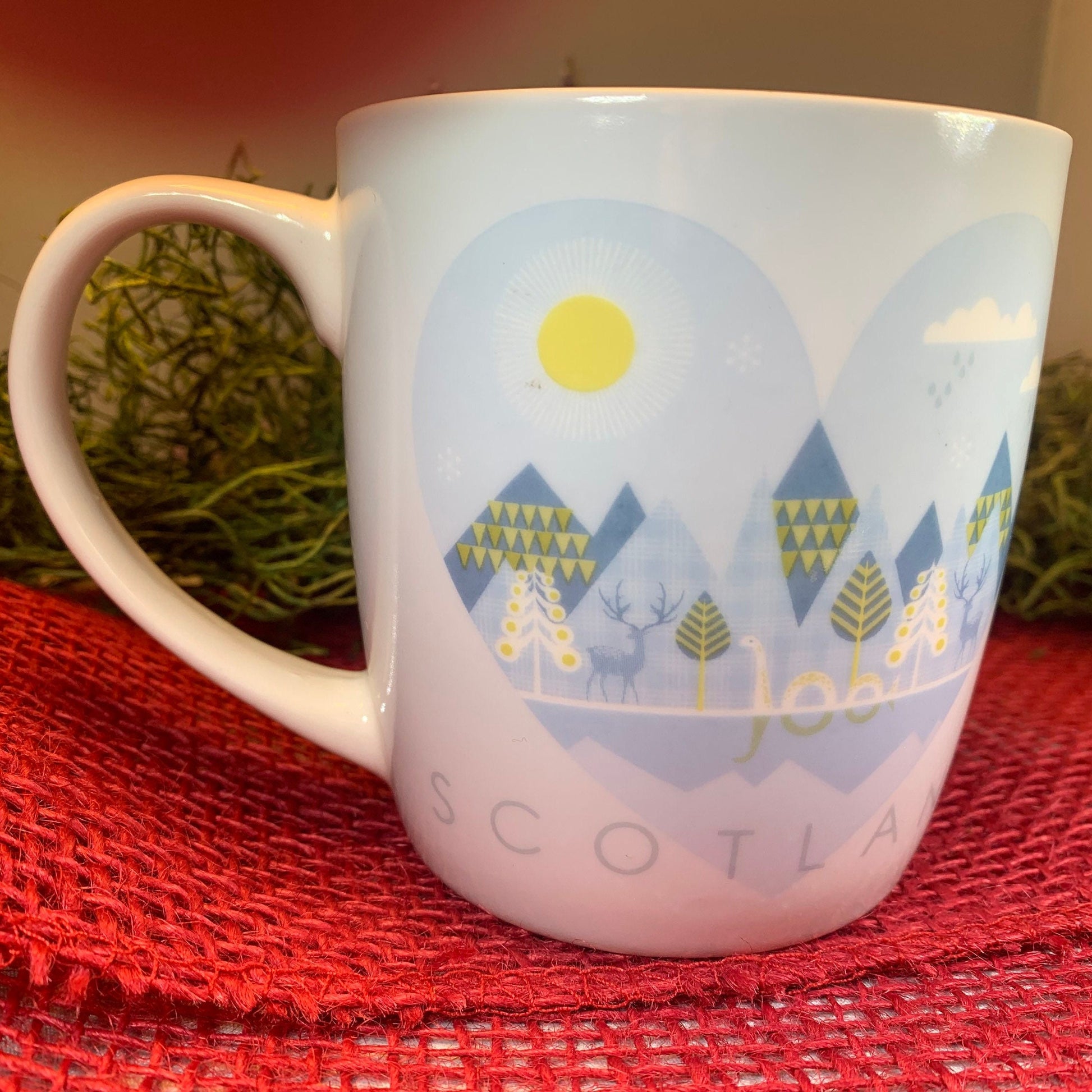 I Love Scotland Mug — view 10