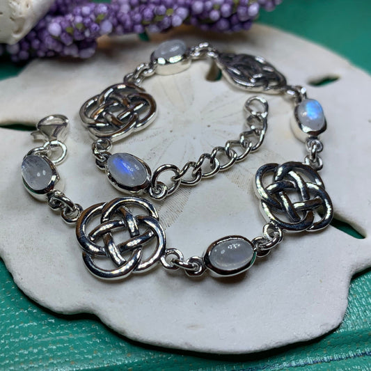 Dara Knot Gemstone Bracelet — view 4