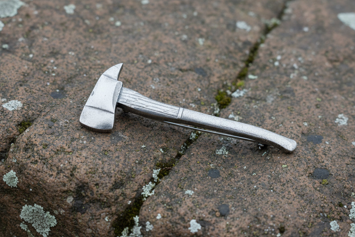 Fireman's Axe Kilt Pin - Handmade in Scotland — view 9