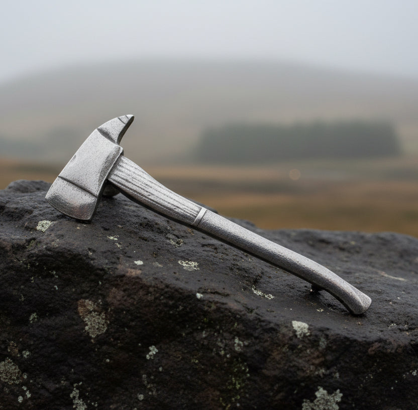Fireman's Axe Kilt Pin - Handmade in Scotland — view 8
