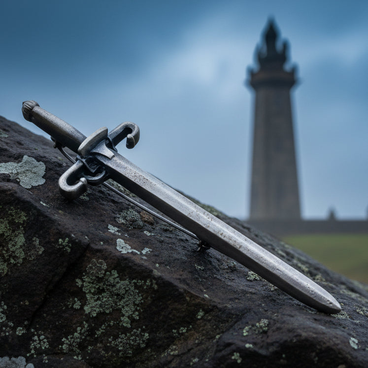 Wallace Sword Kilt Pin, Sword Pin, Scotland Kilt Pin, Scottish Brooch, Sword Brooch, William Wallace Sword, Scotland Gift, Dad Gift