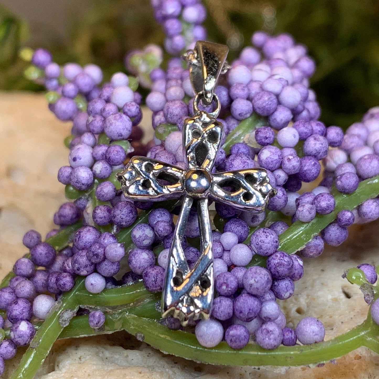 Purity Celtic Cross Necklace — view 5