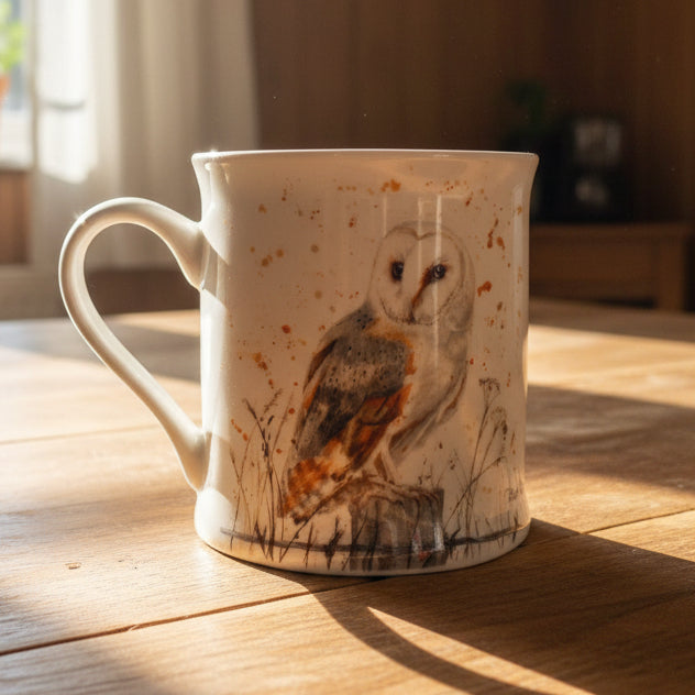 Owl Mug, Coffee Cup, Bird Lover Gift, Ceramic Mug, Owl Lover Gift, Tea Cup, Coffee Mug Gift, Mom Gift, Dad Gift, Wife Gift, Sister Gift