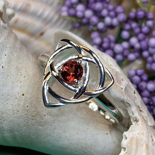 Lorinda Celtic Knot Ring — view 7