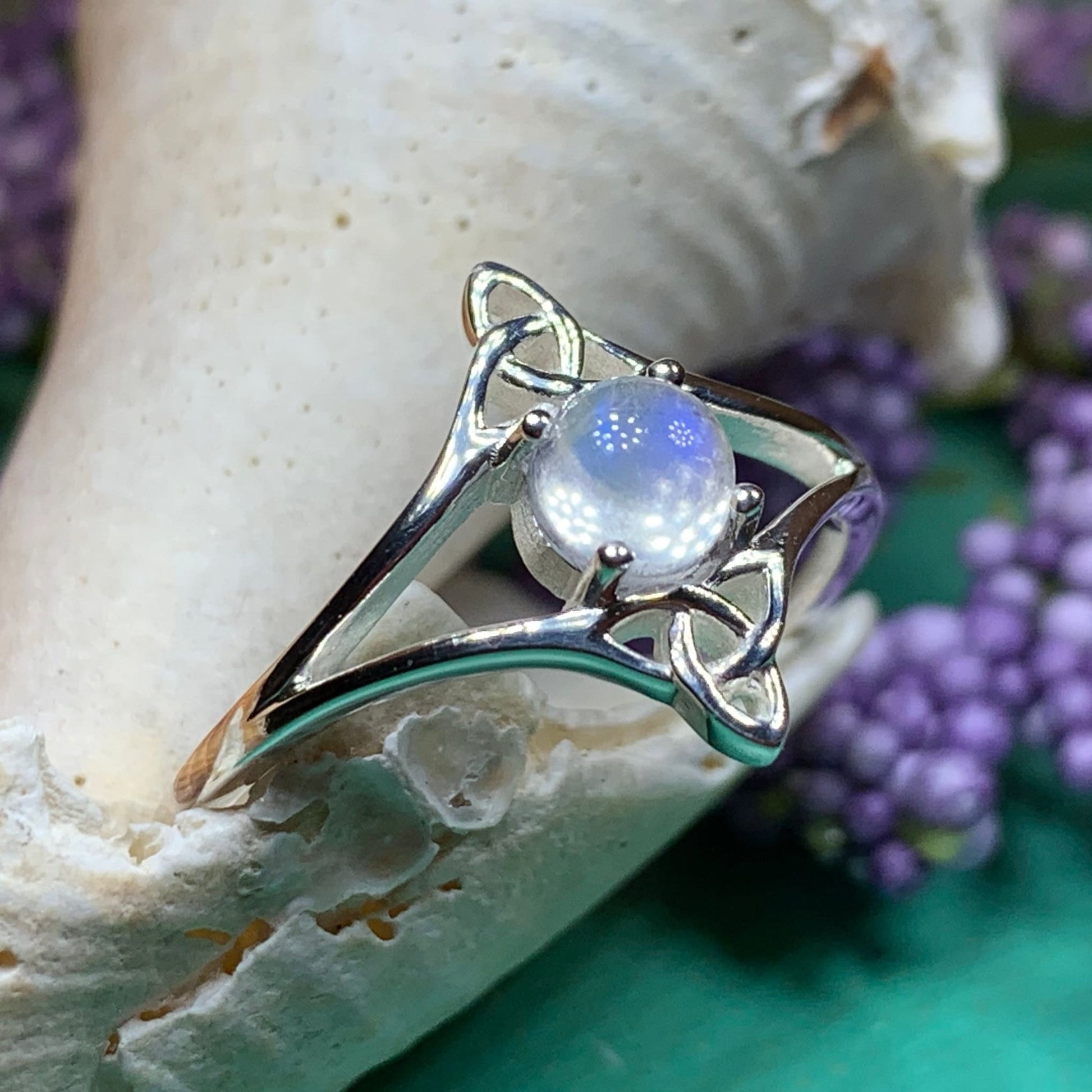 Rina Moonstone Ring — view 9