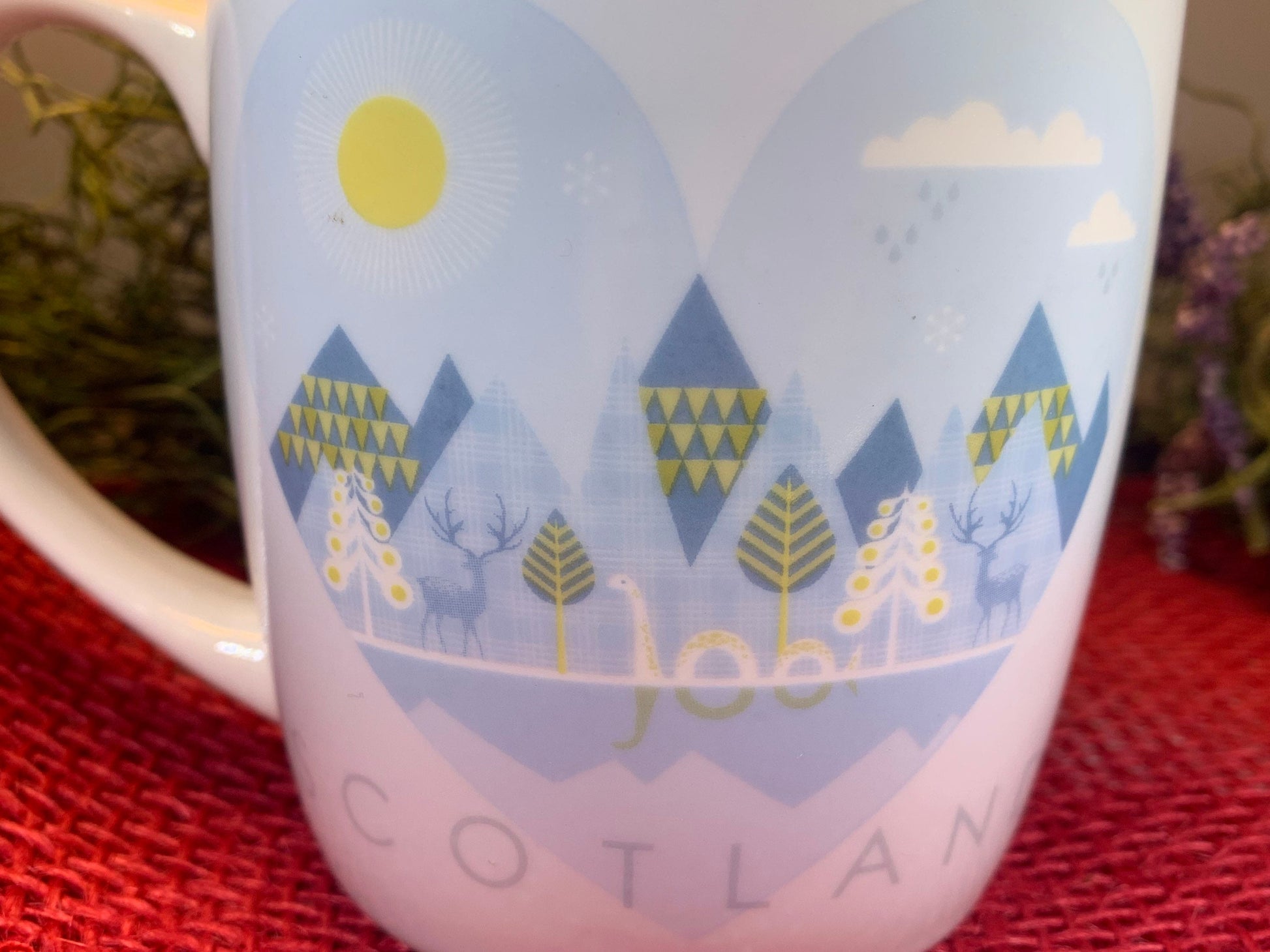 I Love Scotland Mug — view 4