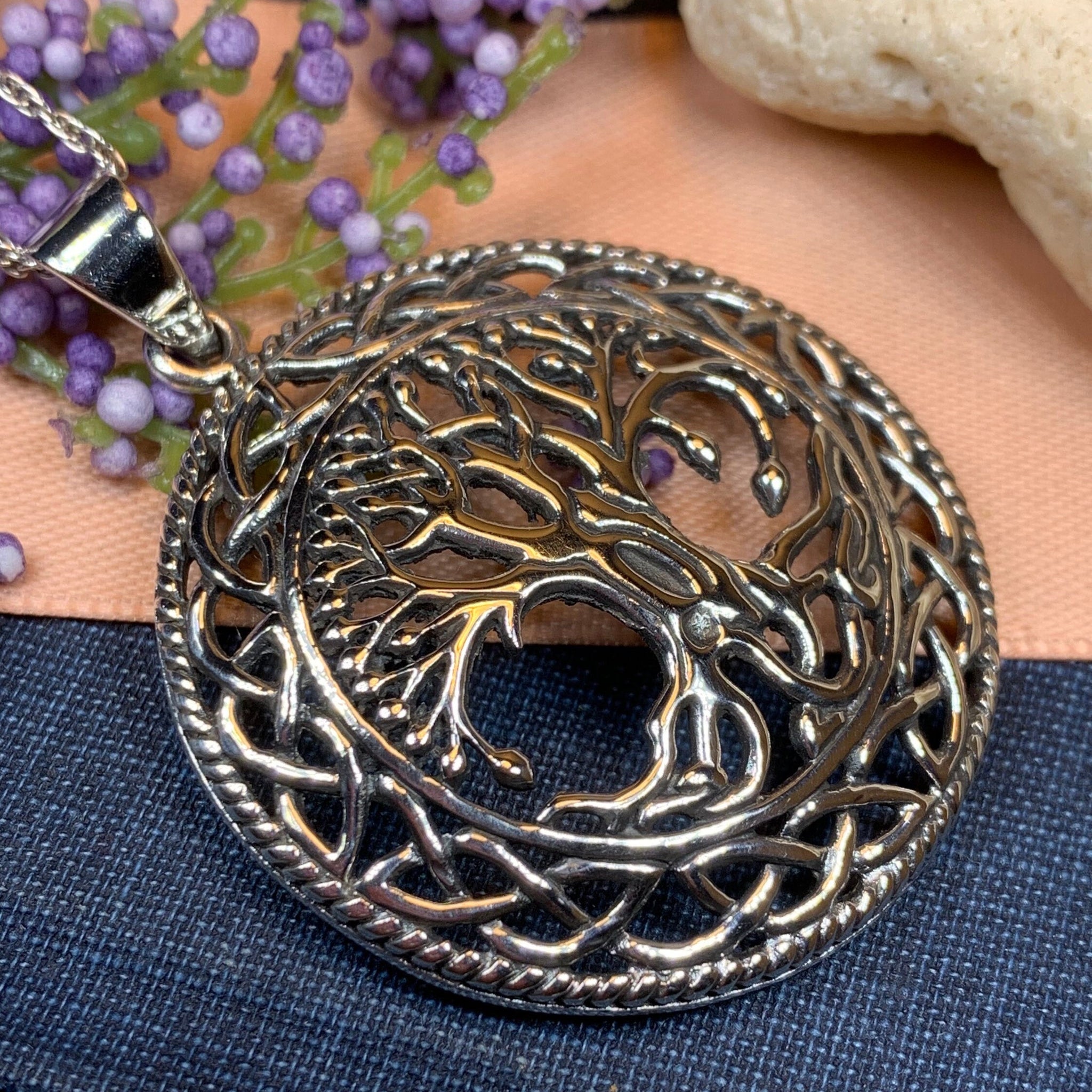 Tree of Life Necklace - Gold - 46894