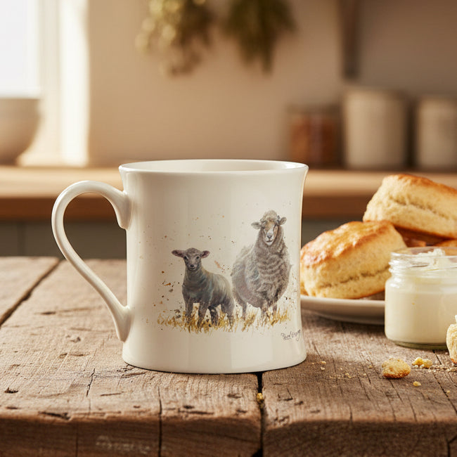 Irish Sheep Mug, Coffee Cup, Sheep Lover Gift, Ceramic Mug, Ireland Gift, Tea Cup, Coffee Mug Gift, Mom Gift, Sister Gift, Wife Gift