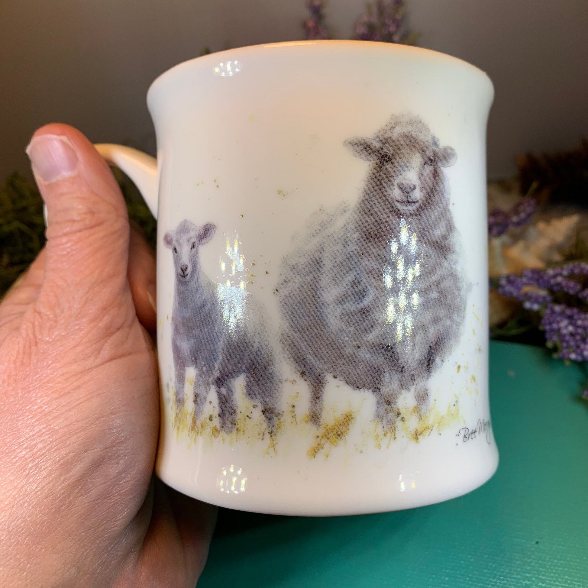 Bree Merryn Irish Sheep Mug — view 2