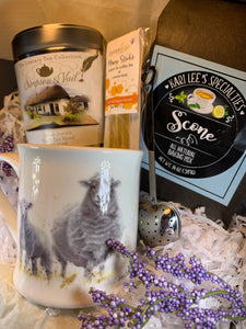 Irish Gift Box, Tea Gift Box, Ireland Sheep Mug, Ireland Gift Box, Mom Gift, Sister Gift, New Home Gift, Get Well Gift, Thank You Gift