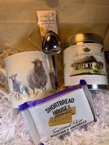 Irish Gift Box, Sheep Mug Gift, Ireland Loose Tea Gift, Irish Mug, St. Patrick's Day Gift, New Home Gift, Get Well Gift, Thank You Gift
