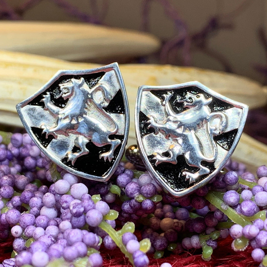 Lion of Scotland Cuff Links, Lion Jewelry, Animal Jewelry, Scotland Jewelry, Celtic Jewelry, Groom Gift, Best Man Gift, Anniversary Gift